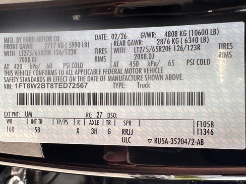 Used 2026 Ford F250 Lariat w/ Lariat Ultimate Package AWD/4WD image 34