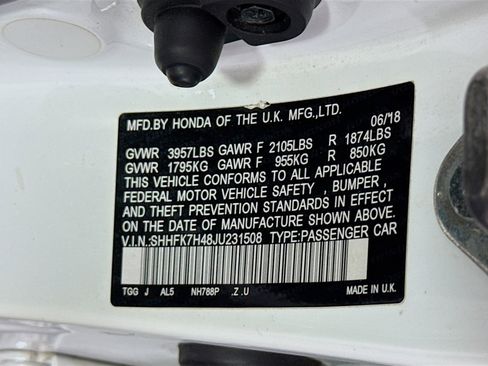 Used 2018 Honda Civic Sport image 39