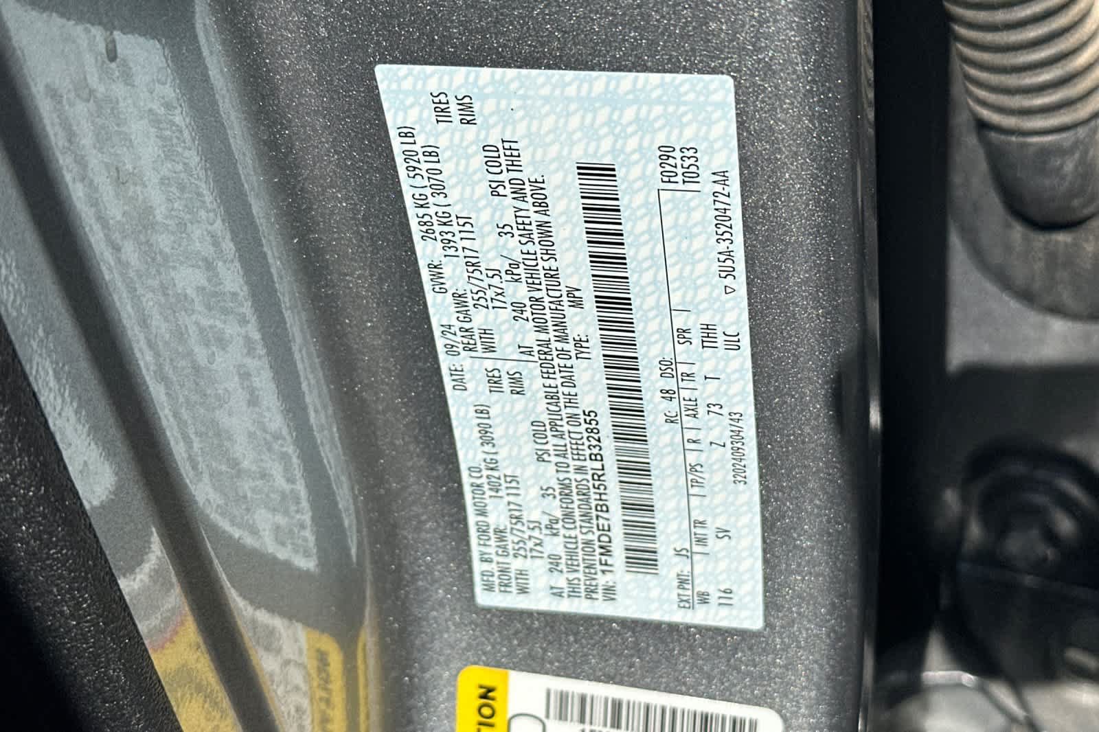 Certified 2024 Ford Bronco Big Bend AWD/4WD image 34