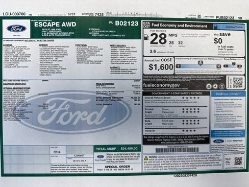 Used 2023 Ford Escape ST-Line w/ Tech Pack #1 AWD/4WD image 28