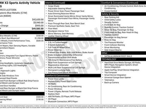 Used 2018 BMW X3 xDrive30i image 33