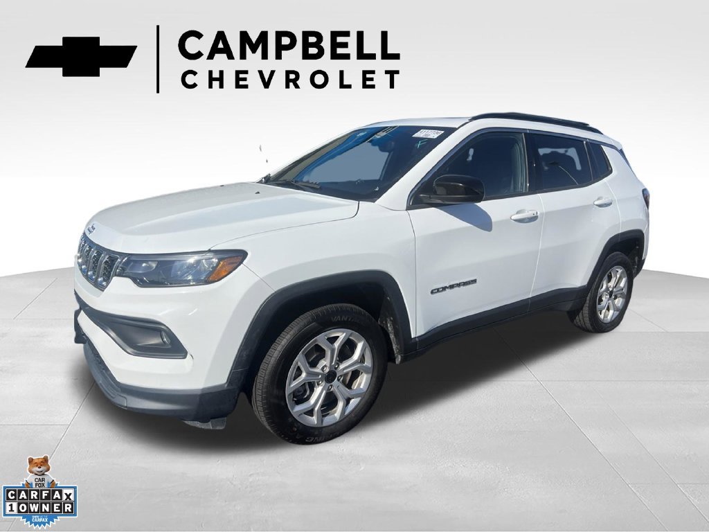 Used 2025 Jeep Compass Latitude w/ Sun & Sound Group AWD/4WD 360° Tour