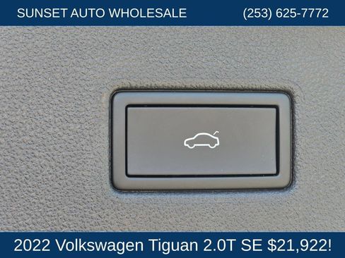 Used 2022 Volkswagen Tiguan SE AWD/4WD image 25
