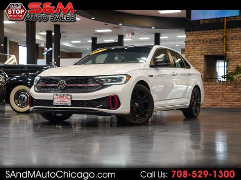 Used 2022 Volkswagen Jetta GLI Autobahn w/ GLI Black Package FWD image 1