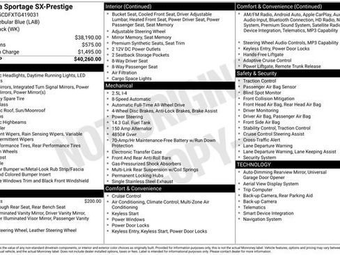 New 2026 Kia Sportage SX AWD/4WD image 28