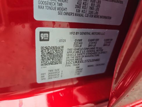 New 2026 Chevrolet Silverado 1500 RST w/ Convenience Package II AWD/4WD image 7