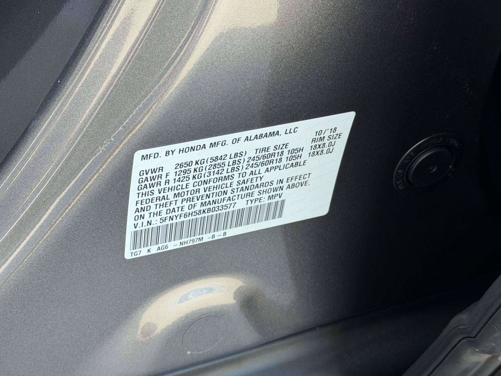 Used 2019 Honda Pilot EX-L image 21