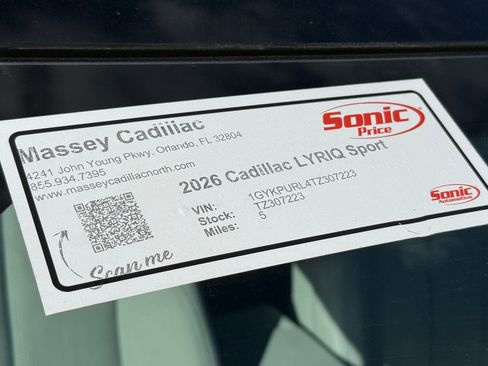 New 2026 Cadillac Lyriq Sport AWD/4WD image 17