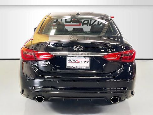 Used 2021 INFINITI Q50 Luxe w/ All Weather Package AWD/4WD image 6