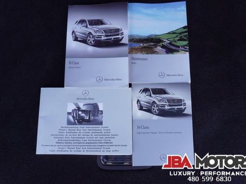 Used 2014 Mercedes-Benz ML 350 ML Class 350 SUV Rear DVD image 71