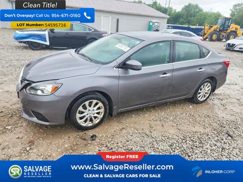 Used 2019 Nissan Sentra SV w/ All Weather Package FWD image 1