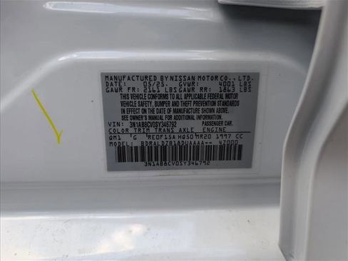 New 2025 Nissan Sentra SV w/ All-Weather Package image 26