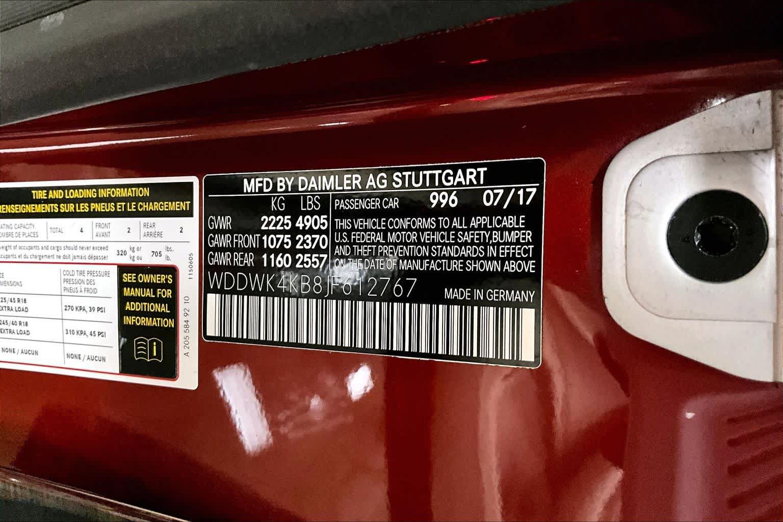 Used 2018 Mercedes-Benz C 300 4MATIC Cabriolet image 35