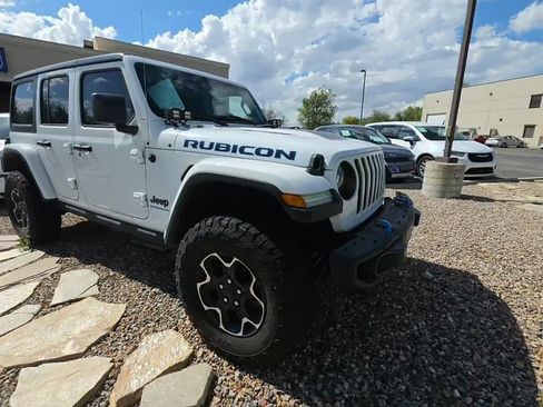 Certified 2023 Jeep Wrangler Unlimited Rubicon 4xe w/ Steel Bumper Group AWD/4WD image 3