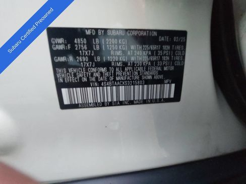 Used 2025 Subaru Outback AWD/4WD image 34