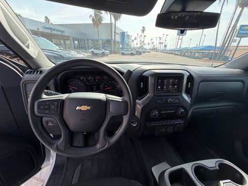 Used 2025 Chevrolet Silverado 1500 Custom w/ Turbomax Blackout Package RWD image 8
