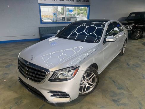 Used 2019 Mercedes-Benz S 560 4MATIC Sedan w/ AMG Line Exterior image 1