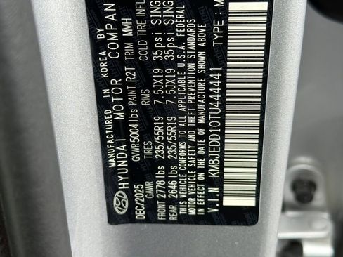 New 2026 Hyundai Tucson Limited image 23