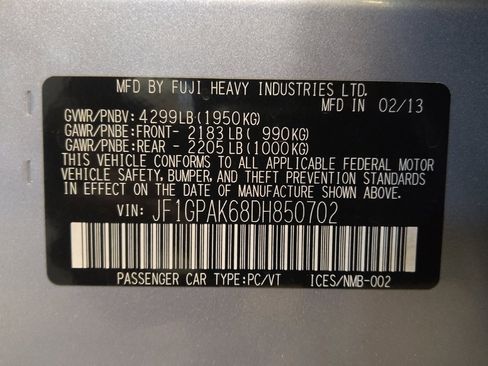 Used 2013 Subaru Impreza 2.0i Limited image 33