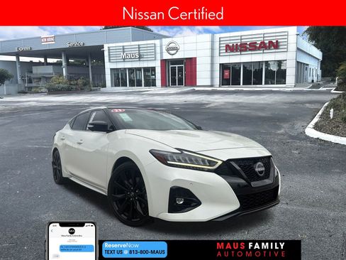Certified 2023 Nissan Maxima SR w/ Sport Mat Group image 1