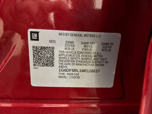 Certified 2021 Cadillac CT4 Premium Luxury image 28