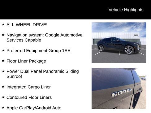 Certified 2025 Cadillac Lyriq Luxury w/ LPO, Floor Liner Package AWD/4WD image 10