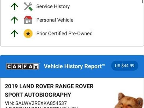 Used 2019 Land Rover Range Rover Sport Autobiography image 4