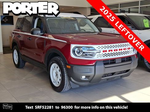 New 2025 Ford Bronco Sport Heritage w/ Convenience Package AWD/4WD image 1