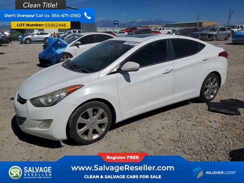 Used 2012 Hyundai Elantra Limited w/ Technology Pkg 5 FWD image 1