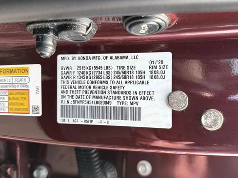 Used 2020 Honda Pilot EX-L image 33