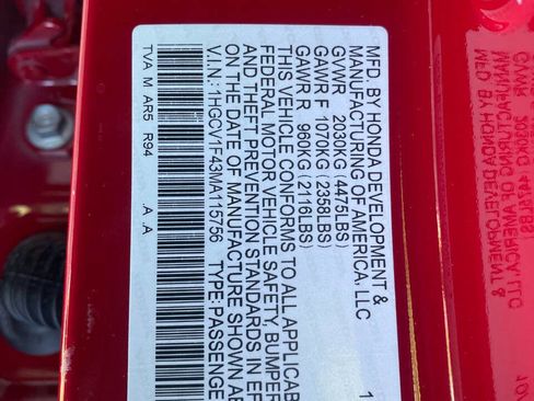 Used 2021 Honda Accord Sport Special Edition image 40