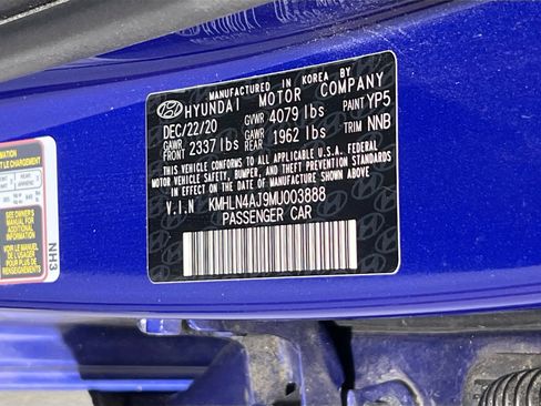 Used 2021 Hyundai Elantra Limited FWD image 33