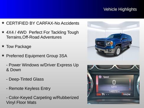 Used 2015 GMC Sierra 1500 SLE w/ SLE Preferred Package AWD/4WD image 4