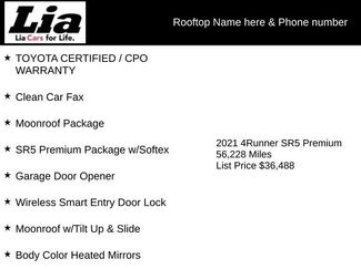 Used 2021 Toyota 4Runner SR5 Premium w/ Moonroof Package video 2