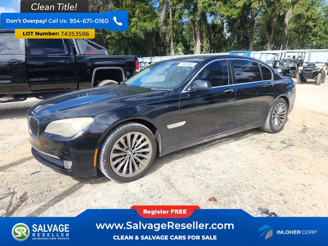 Used 2012 BMW 740Li w/ Luxury Seating Pkg RWD image 1