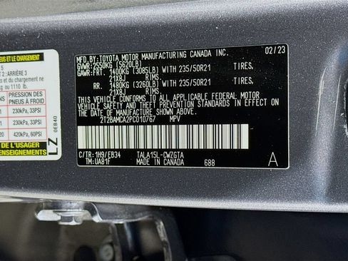 Certified 2023 Lexus RX 350 F Sport w/ Accessory Package AWD/4WD image 34