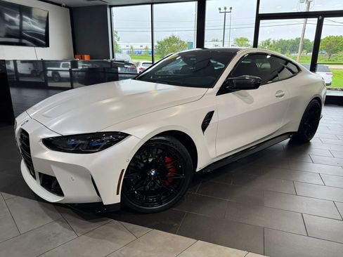 Used 2021 BMW M4 Competition w/ M Carbon Exterior Package RWD image 1