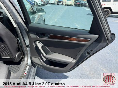 Used 2015 Audi A4 2.0T Premium w/ Audi MMI Navigation AWD/4WD image 15