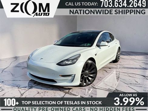 Used 2023 Tesla Model 3 Performance AWD/4WD image 1