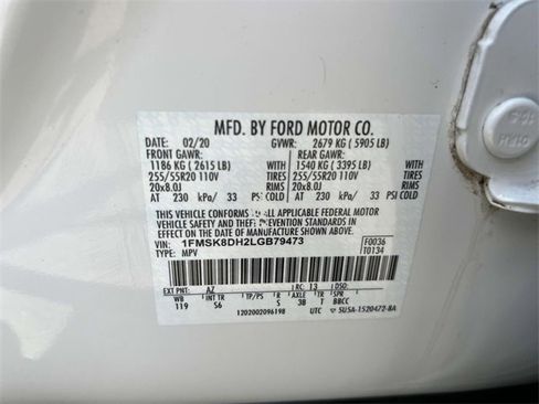 Used 2020 Ford Explorer XLT w/ Equipment Group 202A image 22