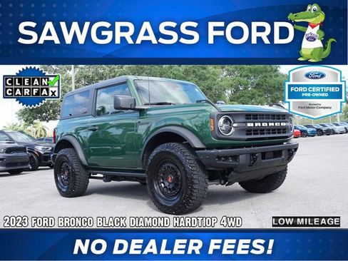 Certified 2023 Ford Bronco Black Diamond AWD/4WD image 1