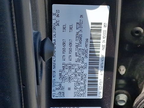 Used 2023 Toyota Tacoma TRD Sport AWD/4WD image 27