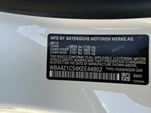 Used 2019 BMW 430i Convertible RWD image 33