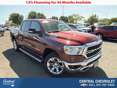 Used 2022 RAM 1500 Big Horn w/ Trailer Tow Group AWD/4WD image 1