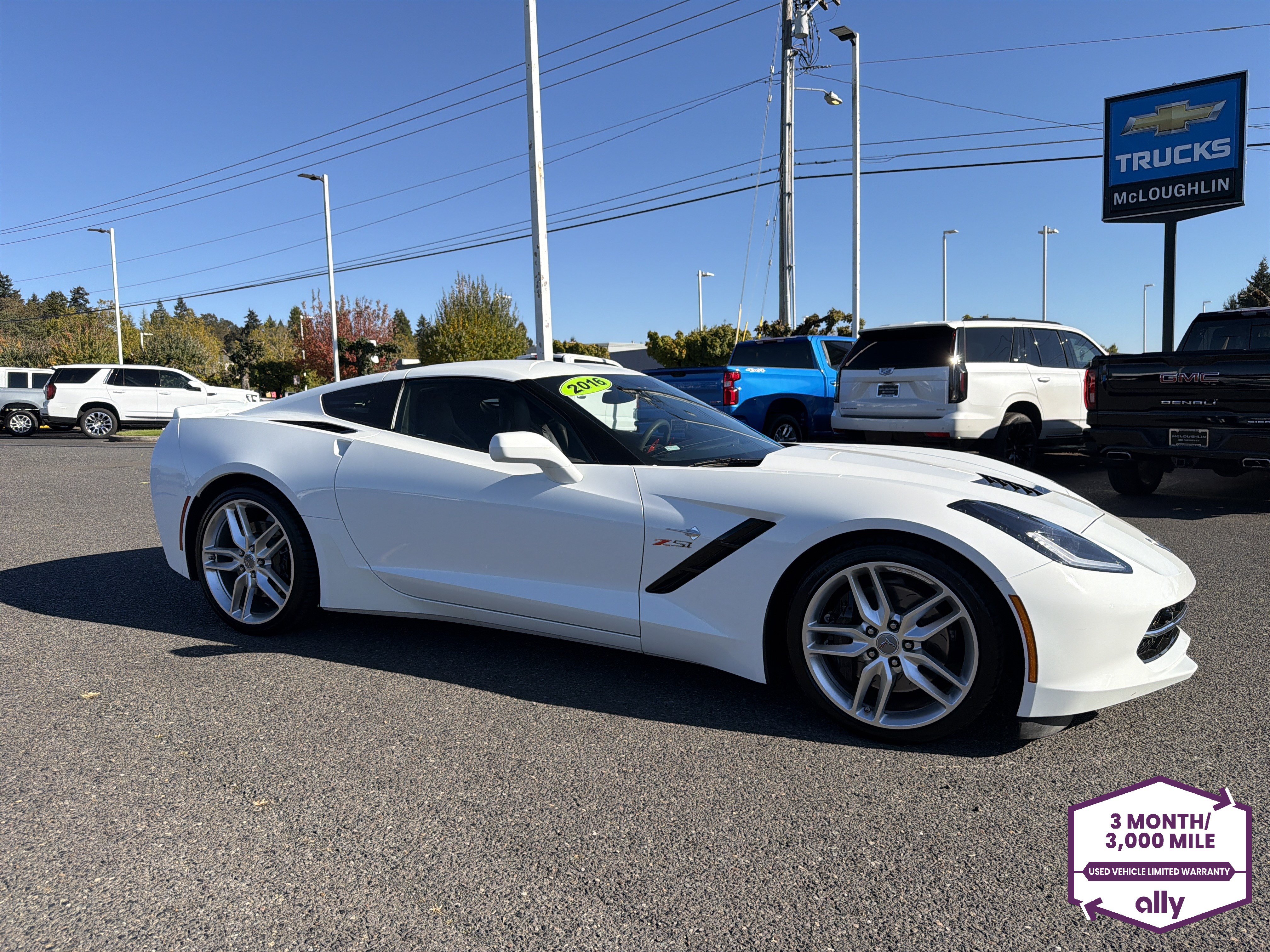 Used 2016 Chevrolet Corvette Stingray Coupe w/ 3LT Preferred Equipment Group RWD image 7
