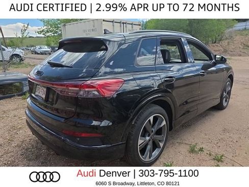 Used 2024 Audi Q4 e-tron Prestige w/ Black Optic Package AWD/4WD image 3