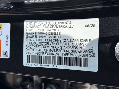 Used 2025 Honda Accord LX image 25