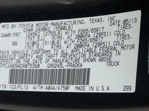 Used 2013 Toyota Tacoma 4x4 Double Cab image 35