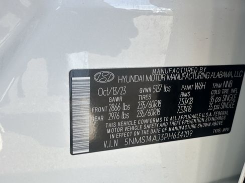 Used 2023 Hyundai Santa Fe SE FWD image 30