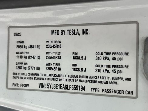 Used 2020 Tesla Model 3 Standard Range Plus image 25